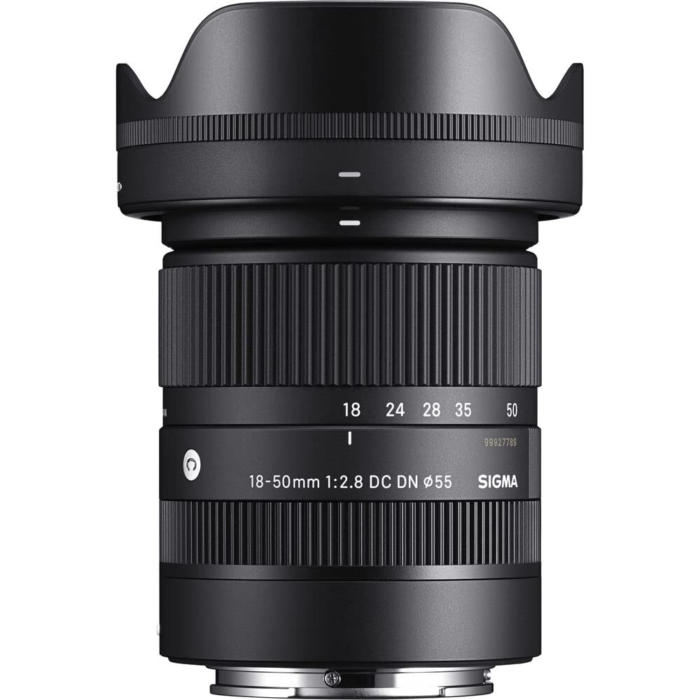 Sigma 18-50mm F2.8 DC DN Contemporary DSLR Camera Lens for Sony E Mirrorless Cameras (585965, Black) Sigma 18-50mm F2.8 DC DN Contemporary DSLR Camera Lens for Sony E Mirrorless Cameras (585965, Black)